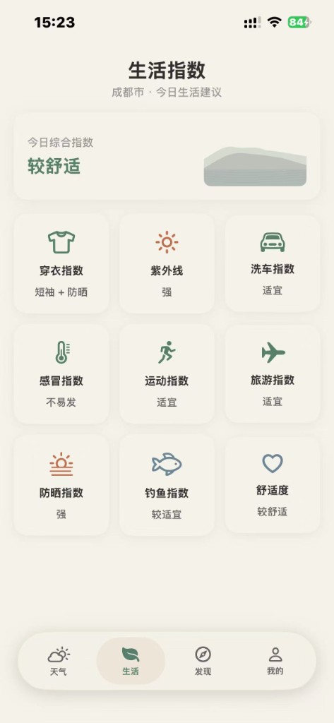 生活指数